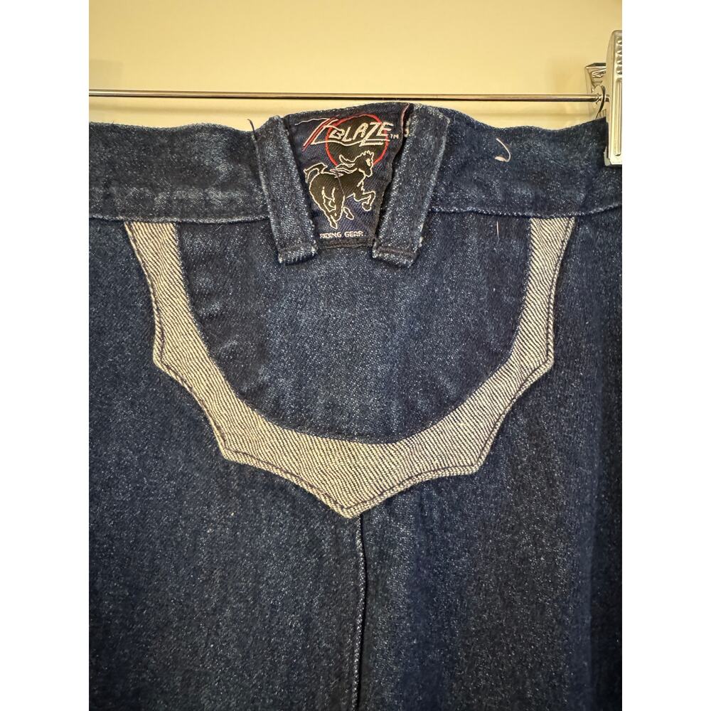 RARE VTG FIND! Vintage Blaze Western Rodeo High-Rise Jeans - 28 - Picture 4 of 8